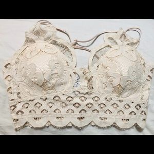 Crochet Lace Bralette (L)